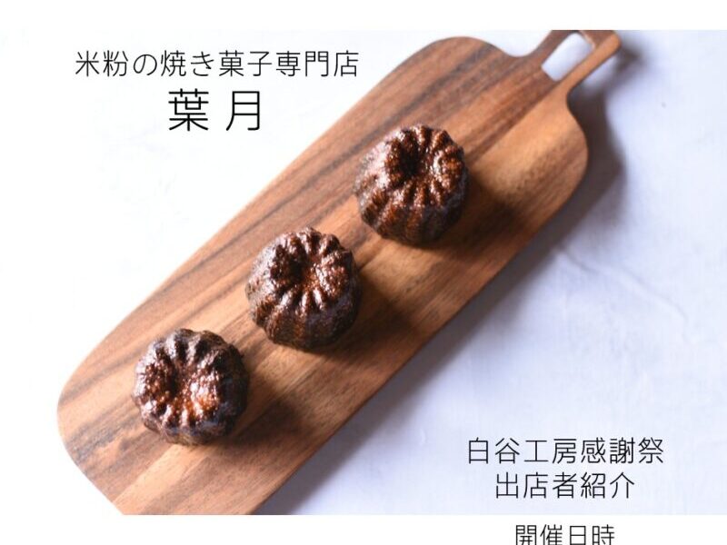 🍪【出店者紹介】白谷工房感謝祭 🍪